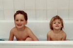 19920915 BAIN AVEC ARTHUR